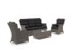 Intenso Milano stoel-bank loungeset 5-zits 4-delig
