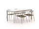 Manifesto Cavone/Sestino 160cm dining tuinset 5-delig stapelbaar