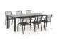 Apple Bee Hawaii/Menzano 220cm dining tuinset 7-delig stapelbaar