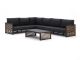 Bellagio Cadora hoek loungeset 3-delig links