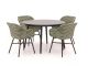 Hartman Delphine/Sophie Studio ø128cm dining tuinset 5-delig