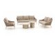 Apple Bee Milou/Tonga stoel-bank loungeset 5-delig 6-zits