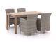 Forza Barga/ROUGH-S 160cm dining tuinset 5-delig