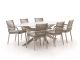 Bellagio Marudo/Furato ellips 240cm dining tuinset 7-delig stapelbaar