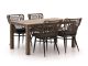 Intenso Busso/ROUGH-S 160cm dining tuinset 5-delig