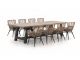 Intenso Asti/Bresimo 330cm dining tuinset 9-delig