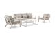 Forza Sarnico stoel-bank loungeset 4-delig