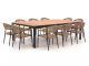 Manifesto Belpasso/Linosa 240x160cm dining tuinset 11-delig stapelbaar
