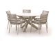Bellagio Marudo/Lodola ø 150cm dining tuinset 6-delig stapelbaar