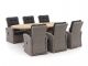 Intenso Mazzano/ROUGH-Y Ellips 240cm dining tuinset 7-delig verstelbaar