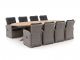 Intenso Mazzano/ROUGH-Y Ellips 280cm dining tuinset 9-delig verstelbaar