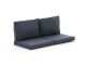 Madison loungekussenset luxe zit ca. 60x60cm rug ca. 60x40cm 4-delig