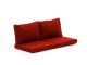 Madison loungekussenset luxe zit ca. 60x60cm rug ca. 60x40cm 4-delig