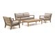 ROUGH Batang stoel-bank loungeset 4-delig