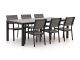 Bellagio Fidenza 220cm dining tuinset 7-delig stapelbaar