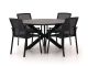 Bellagio Dranera/Fidenza ø126cm dining tuinset 5-delig stapelbaar