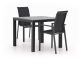 Forza Centallo/Fidenza 90cm dining tuinset 3-delig stapelbaar