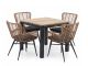 Intenso Asti/Lagundo 90cm dining tuinset 5-delig