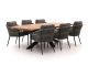 Bellagio Mineo/Induno Deens Ovaal 240cm dining tuinset 7-delig