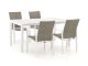 Manifesto Villongo/Menzano 160cm dining tuinset 5-delig stapelbaar