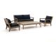ROUGH Batang stoel-bank loungeset 4-delig