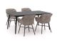 Hartman Delphine/Sophie Studio 170cm dining tuinset 5-delig