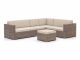 ROUGH-C hoek loungeset 5-delig 6-zits