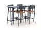 Bellagio Cino 175cm barset 5-delig stapelbaar