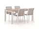 Bellagio Dranera/Fidenza 160cm dining tuinset 5-delig stapelbaar