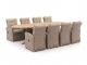 Intenso Mazzano/ROUGH-Y Ellips 280cm dining tuinset 9-delig verstelbaar