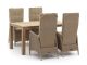 Intenso Fabrizi/ROUGH-S 160cm dining tuinset 5-delig verstelbaar