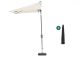 Shadowline balkonparasol 210x130cm
