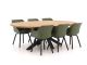 Hartman Sophie Element/Stephanie 240cm dining tuinset 7-delig