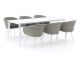Manifesto Veruno/Sora 220cm dining tuinset 7-delig