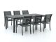 Bellagio Anzio/Fidenza 220cm dining tuinset 7-delig stapelbaar