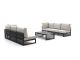 Bellagio Cadora hoek loungeset 3-delig links