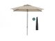 Shadowline Push-up parasol 210x150cm