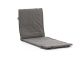 Fiber tuinkussen voor ligbed 200x65cm - Grey Melange