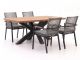 Bellagio Marudo/Induno Deens Ovaal 180cm dining tuinset 5-delig stapelbaar