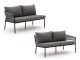 Bellagio Nova Siri loungemodule linker + rechterarm 146cm
