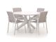Bellagio Dranera/Lodola ø 130cm dining tuinset 5-delig stapelbaar