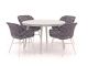 Hartman Delphine/Sophie Studio ø128cm dining tuinset 5-delig