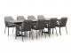 Tierra Outdoor Liv/Naro 280cm dining tuinset 9-delig stapelbaar