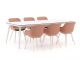 Hartman Le Soleil Element/Sophie Studio 240cm dining tuinset 7-delig