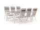 Bellagio Avenza/Fidenza 220cm dining tuinset 7-delig verstelbaar
