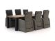 Intenso Umbria/ROUGH-X 240cm dining tuinset 7-delig verstelbaar