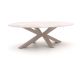 Bellagio Induno Ellips low dining tuintafel 240x120cm
