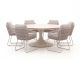 SUNS Noli/Nova ø150cm dining tuinset 7-delig