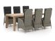 Intenso Fabrizi/ROUGH-S 220cm dining tuinset 7-delig verstelbaar