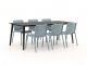 Forza Narni/Sora 220cm dining tuinset 7-delig stapelbaar